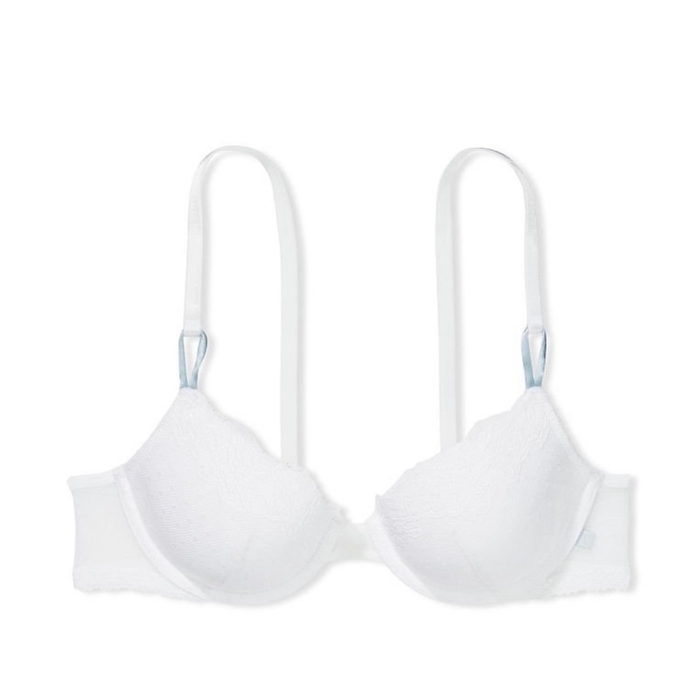 Sold- Victoria Secret Sexy Tee Lightly-Lined Lace Demi Bra - Picture 3 of 11